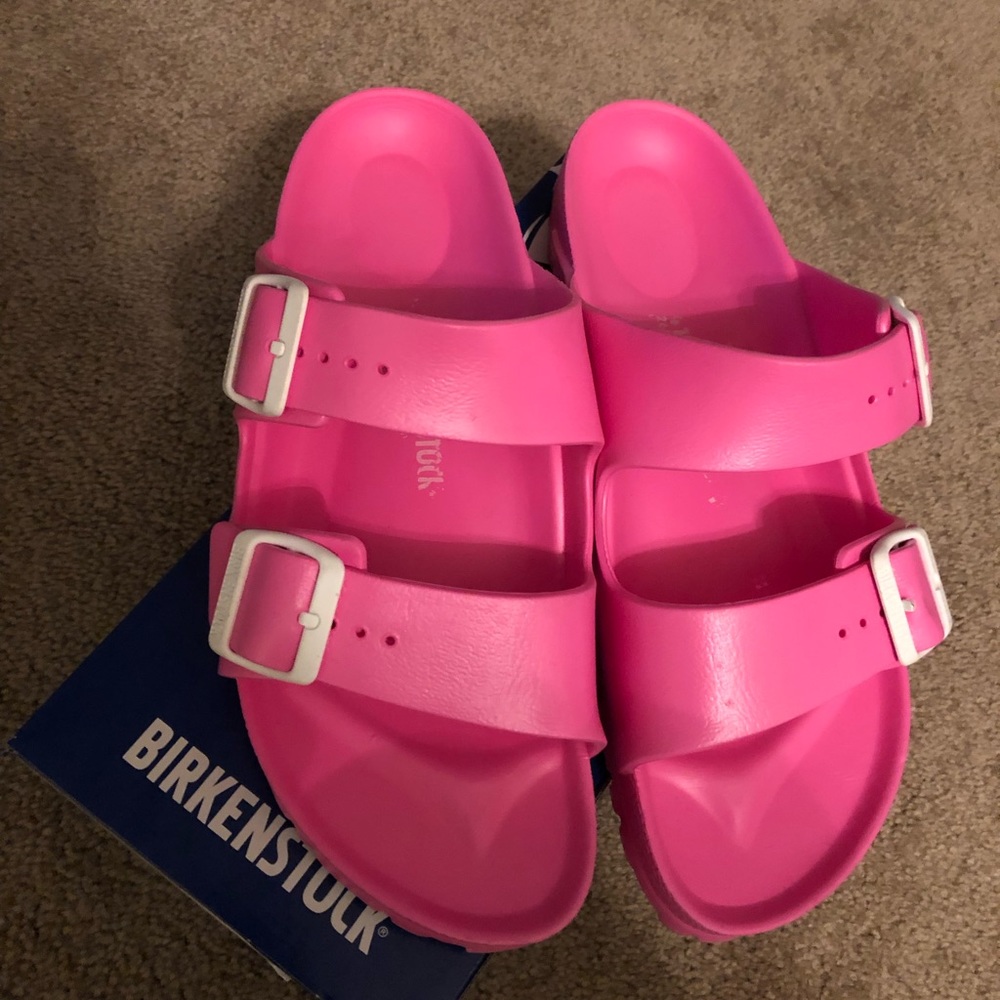 Bubblegum pink Birkenstock